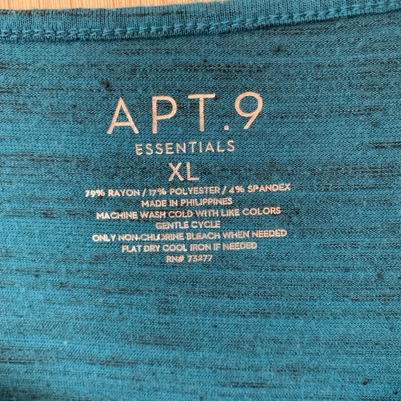 Apt 9 Long Sleeve Long Top - Picture 3 of 3